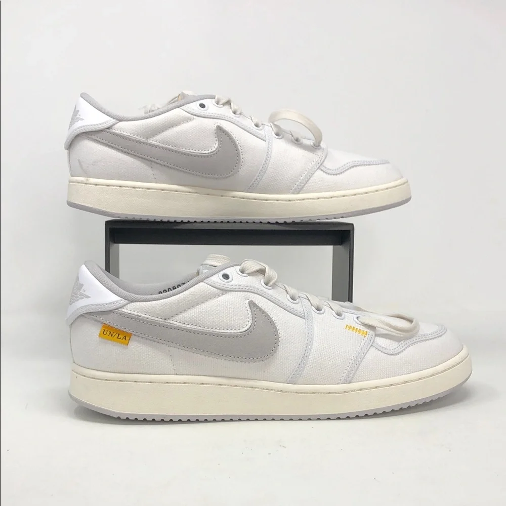 Air Jordan 1 Low AJKO x Union LA Neutral Grey Ado8912-101 Men’s Shoes -Size 10.5